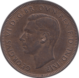 1945 HALFPENNY ( UNC ) 1 - Halfpenny - Cambridgeshire Coins