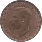 1945 HALFPENNY ( UNC ) 26 - Halfpenny - Cambridgeshire Coins