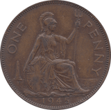 1945 PENNY ( AUNC ) - Penny - Cambridgeshire Coins