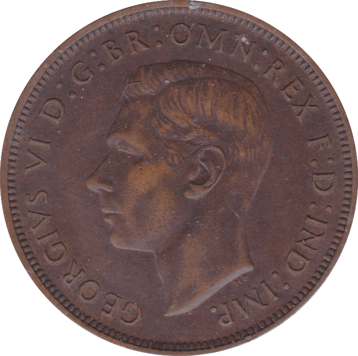 1945 PENNY ( EF ) A - Penny - Cambridgeshire Coins
