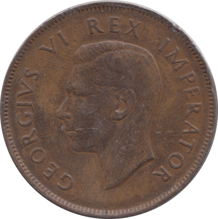 1945 PENNY SOUTH AFRICA - WORLD COINS - Cambridgeshire Coins