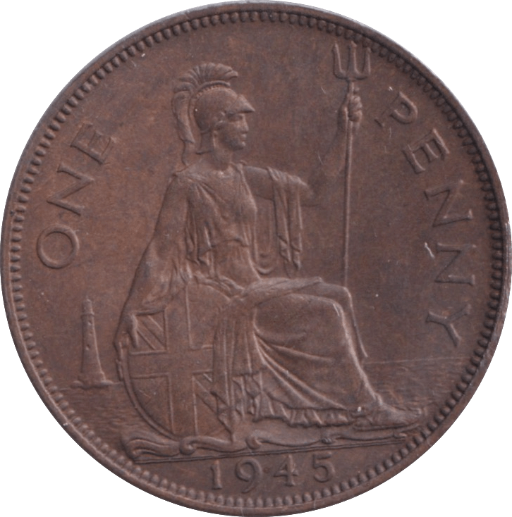 1945 PENNY ( UNC ) - Penny - Cambridgeshire Coins