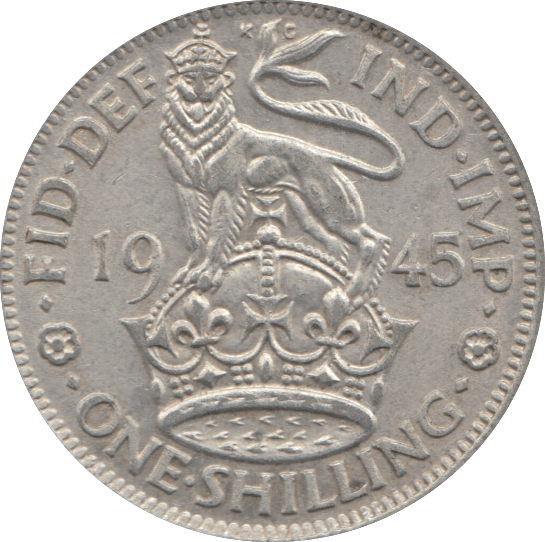 1945 SHILLING ( AUNC ) 4 ENGLAND - Shilling - Cambridgeshire Coins