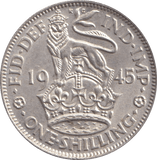 1945 SHILLING ( AUNC ) - Shilling - Cambridgeshire Coins