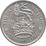 1945 SHILLING ( UNC ) - Shilling - Cambridgeshire Coins