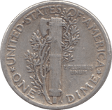 1945 SILVER 1 DIME USA - SILVER WORLD COINS - Cambridgeshire Coins