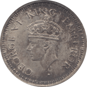 1945 SILVER 1/4 RUPEE INDIA 7 - SILVER WORLD COINS - Cambridgeshire Coins