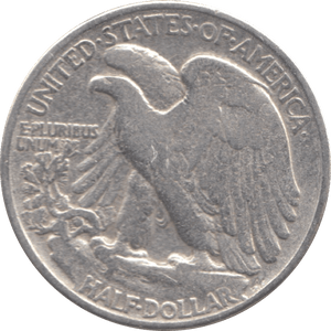 1945 SILVER HALF DOLLAR USA A - WORLD SILVER COINS - Cambridgeshire Coins