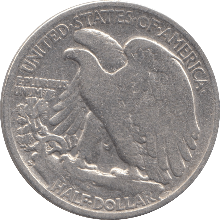1945 SILVER HALF DOLLAR USA C - WORLD SILVER COINS - Cambridgeshire Coins