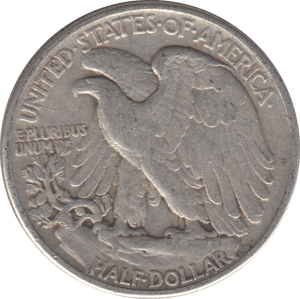 1945 SILVER HALF DOLLAR USA - SILVER WORLD COINS - Cambridgeshire Coins