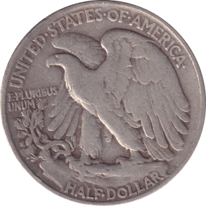 1945 SILVER HALF DOLLAR USA - SILVER WORLD COINS - Cambridgeshire Coins