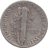 1945 SILVER USA ONE DIME - SILVER WORLD COINS - Cambridgeshire Coins