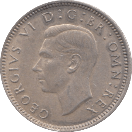 1945 SIXPENCE ( UNC ) 4 - Sixpence - Cambridgeshire Coins