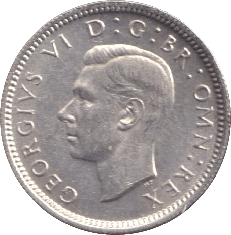 1945 SIXPENCE ( UNC ) - Sixpence - Cambridgeshire Coins