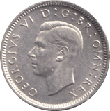 1945 SIXPENCE ( UNC ) - Sixpence - Cambridgeshire Coins
