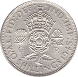 1945 TWO SHILLINGS ( AUNC ) A - Two SHILLINGS - Cambridgeshire Coins