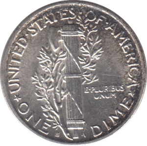 1945 USA SILVER DIME SAN FRANCISCO MINT - SILVER WORLD COINS - Cambridgeshire Coins