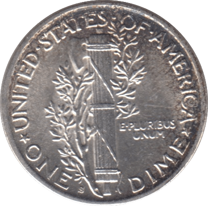 1945 USA SILVER DIME SAN FRANCISCO MINT - SILVER WORLD COINS - Cambridgeshire Coins