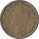 1946 BRASS THREEPENCE ( VF ) 26 - Threepence - Cambridgeshire Coins