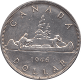 1946 CANADA SILVER ONE DOLLAR 9 - WORLD SILVER COINS - Cambridgeshire Coins