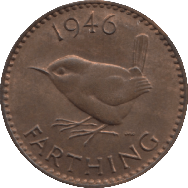 1946 FARTHING 2 ( BU ) 11 - Farthing - Cambridgeshire Coins
