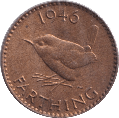 1946 FARTHING ( BU ) - Farthing - Cambridgeshire Coins