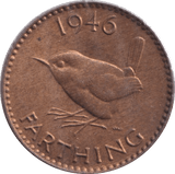 1946 FARTHING ( BU ) - Farthing - Cambridgeshire Coins