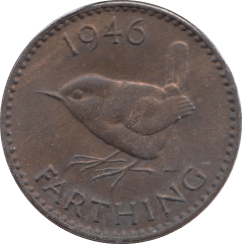 1946 FARTHING ( UNC ) - Farthing - Cambridgeshire Coins