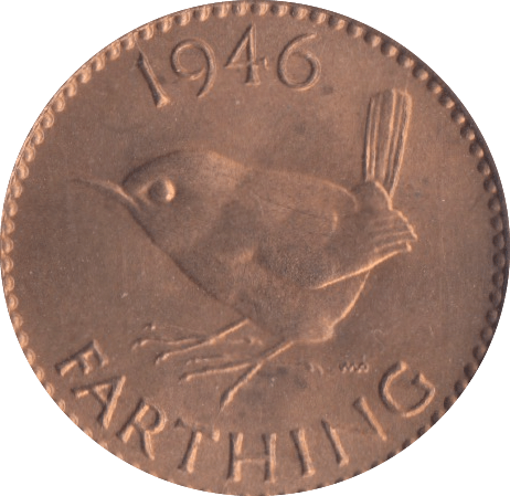 1946 FARTHING ( UNC ) - Farthing - Cambridgeshire Coins