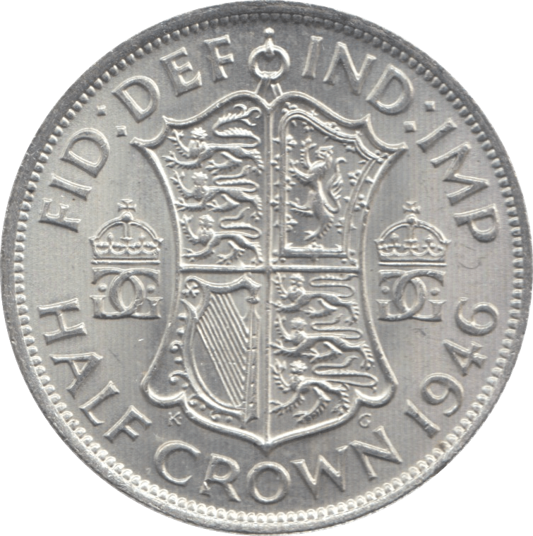1946 HALFCROWN ( UNC ) 6 - Halfcrown - Cambridgeshire Coins