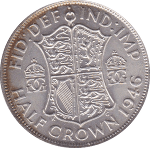 1946 HALFCROWN (UNC) - Halfcrown - Cambridgeshire Coins