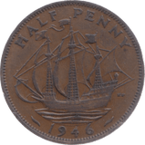 1946 HALFPENNY ( EF ) 5 - Halfpenny - Cambridgeshire Coins