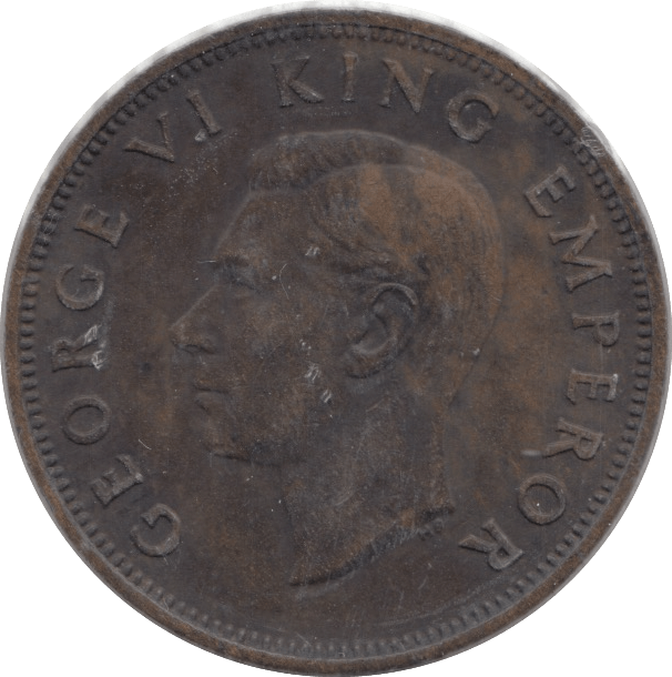 1946 HALFPENNY NEW ZEALAND - WORLD COINS - Cambridgeshire Coins
