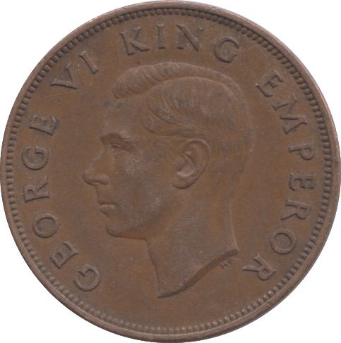 1946 ONE PENNY NEW ZEALAND - WORLD COINS - Cambridgeshire Coins
