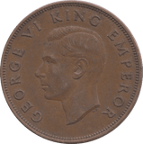 1946 ONE PENNY NEW ZEALAND - WORLD COINS - Cambridgeshire Coins