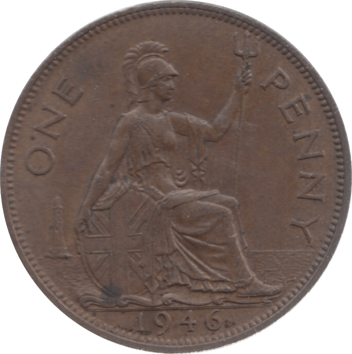 1946 PENNY ( AUNC ) 23 - Penny - Cambridgeshire Coins
