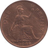 1946 PENNY ( BU ) 1 - Penny - Cambridgeshire Coins