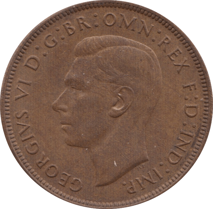 1946 PENNY ( UNC ) 4 - Penny - Cambridgeshire Coins