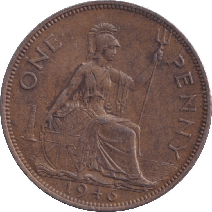 1946 PENNY ( UNC ) - Penny - Cambridgeshire Coins