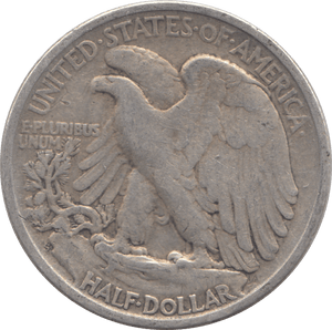 1946 SILVER HALF DOLLAR USA - SILVER WORLD COINS - Cambridgeshire Coins