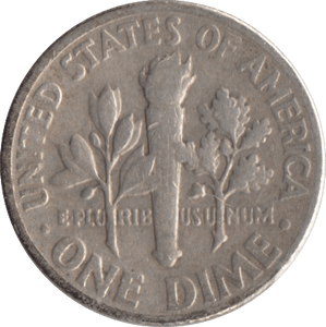 1946 SILVER ONE DIME USA - SILVER WORLD COINS - Cambridgeshire Coins