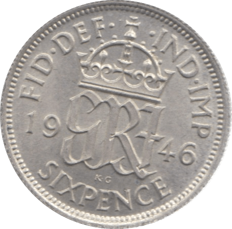 1946 SIXPENCE ( UNC ) 26 - Sixpence - Cambridgeshire Coins