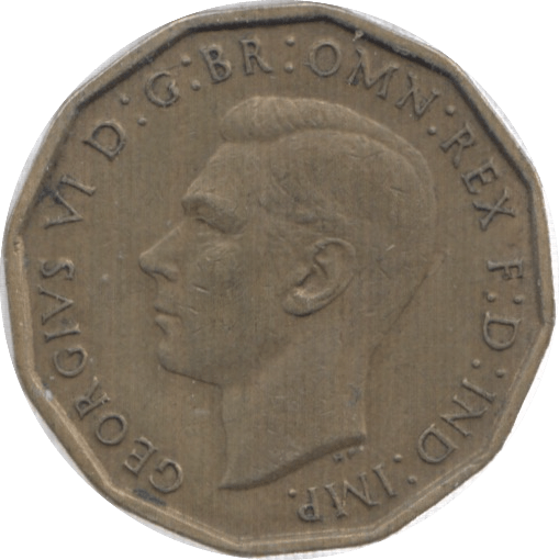 1946 THREEPENCE ( EF ) 3 - Threepence - Cambridgeshire Coins