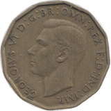 1946 THREEPENCE ( EF ) 3 - Threepence - Cambridgeshire Coins