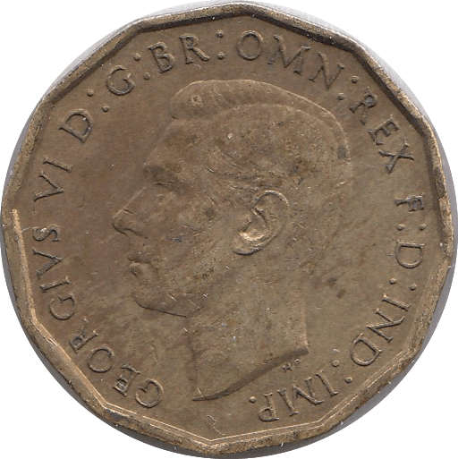 1946 THREEPENCE ( EF ) - Threepence - Cambridgeshire Coins