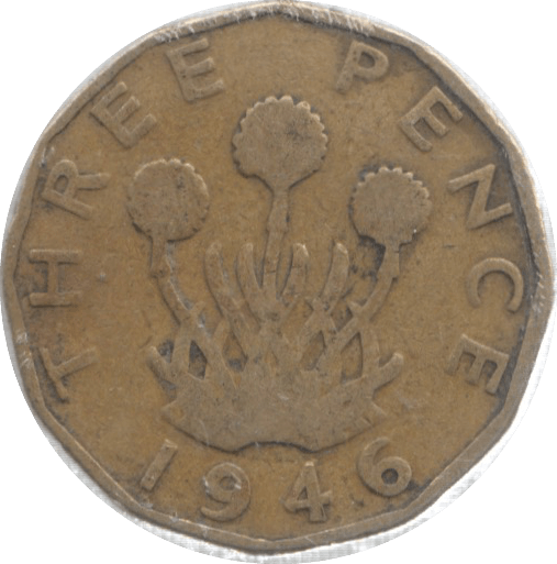 1946 THREEPENCE ( FAIR ) 24 - Threepence - Cambridgeshire Coins