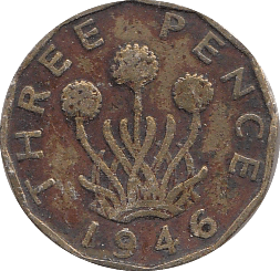 1946 THREEPENCE ( FAIR ) - Threepence - Cambridgeshire Coins
