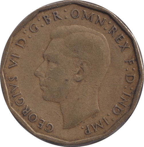 1946 THREEPENCE ( FINE ) 12 - Threepence - Cambridgeshire Coins