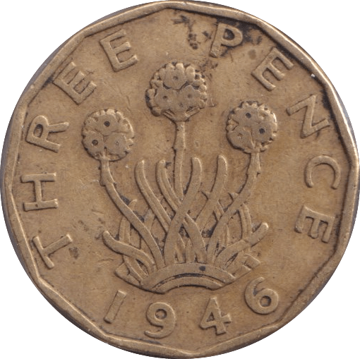 1946 THREEPENCE ( FINE ) - Threepence - Cambridgeshire Coins
