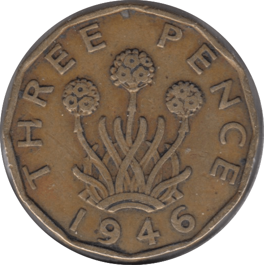 1946 THREEPENCE ( GF ) 11 - Cambridgeshire Coins